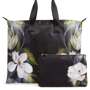 🧡🔥Cute Ted Baker London NWT Foldover Shopper Tote Bag